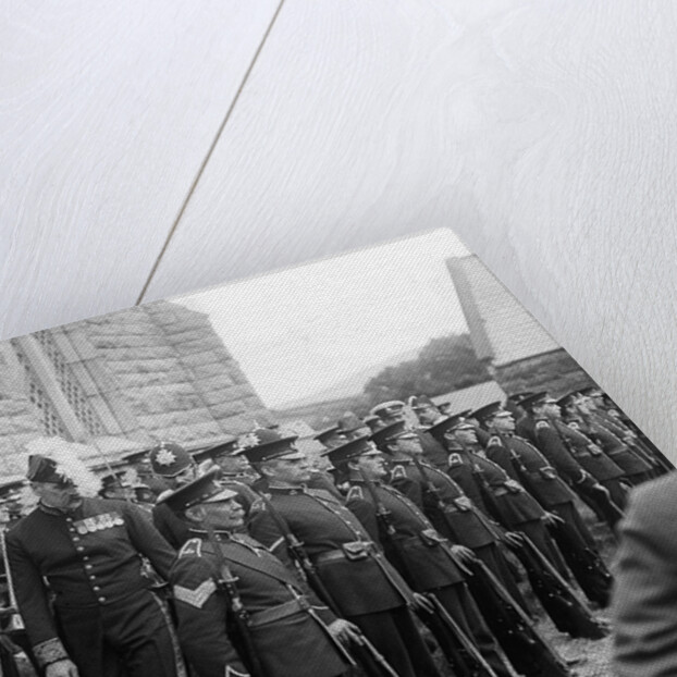 Guard of Honour, Isle of Man Volunteers, Tynwald Day, St John's, Isle of Man by George Bellett Cowen